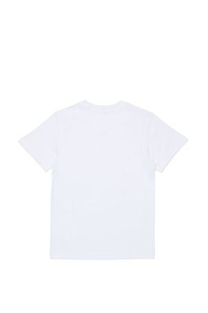 t-shirt in cotone bianco DIESEL KIDS | J027700CATMK100